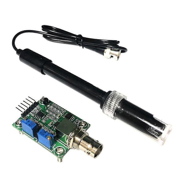 Helt ny pH-sensor kompatibel Arduino Væske Ph 0-14 Værdi Detektionscontroller Sensormodul