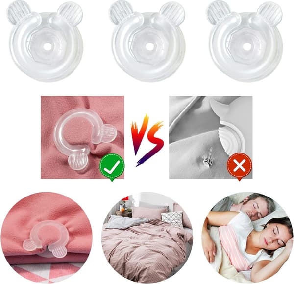20 st täckclips, täckclips för att hålla täcket på plats, täckclips donuts täckclips