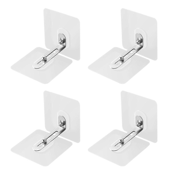 4-pack möbeltippskyddskit, möbelväggankare, babysäkerhetsväggankare, möbelankare, tippskydd möbelväggankare