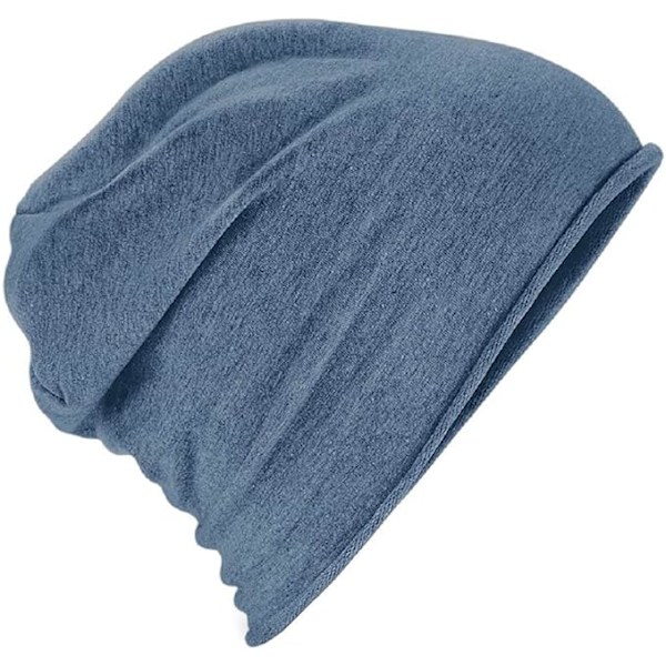 Jersey Hue Denim Blå