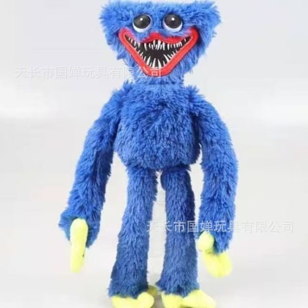 Poppy Playtime plysch gosedjur Huggy Wuggy korvmonster 40cm blue 40cm