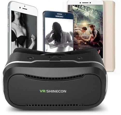VR Headset til IPHONE X Smartphone Virtual Reality Bezel Spil