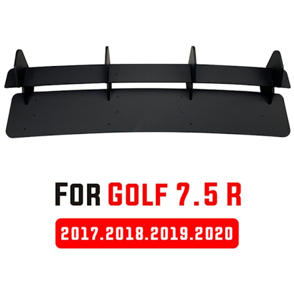 Takapuskurin suoja Takapuskurin huuli Diffuusorin evä Splitter-koriste Golf 7.5R MK7.5R:lle