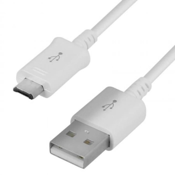 Hvit mikro-USB-kabel for Samsung Galaxy Tab A 10.1 (2016)