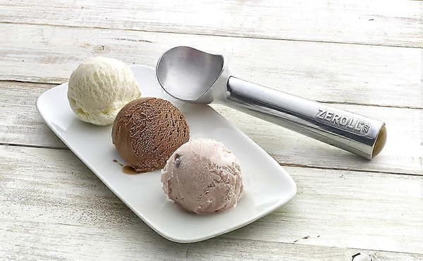 Iscremske - Størrelse 16 Grøn Hætte, Sølv, Original Zeroll ICE Cream{F3}