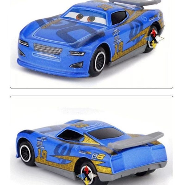 Cars 3 Racing Lynet McQueen Børnelegetøj Slide Legeringsbil Sort Storm 2 Bumle Drengegave Cars [Danny] Nude