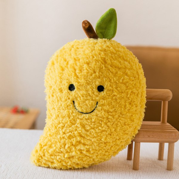 Frukt plyschleksak hänge simulering söt docka liten docka parti 8 tum hårgreppmaskin bröllop kasta docka lemon 8 inches/about 25 cm [ready to ship]