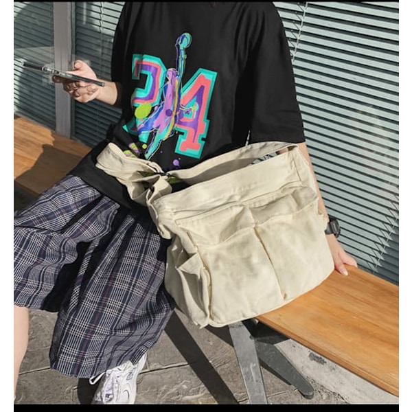 Axelväska för dam, crossbody-väska, stor shoppingväska, handväska, avslappnad crossbody-väska.