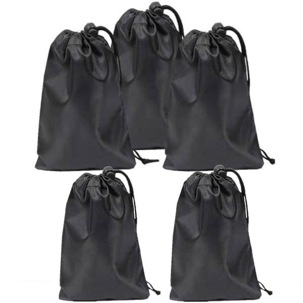 Oppbevaringsposer med snøring 5-pakning 33×40 cm