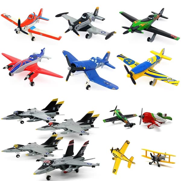 Disney Pixar Biler og Fly Lynet 1:55 Trykstøbt Model Legetøj Gave Løs B{F3}
