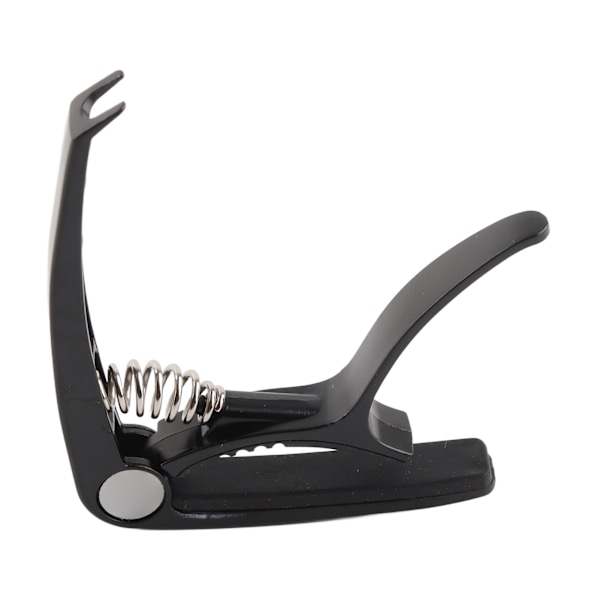 Guitar Capo 2 i 1 Zinklegering Multifunktionelt Professionelt Musikinstrument Tilbehør Sort