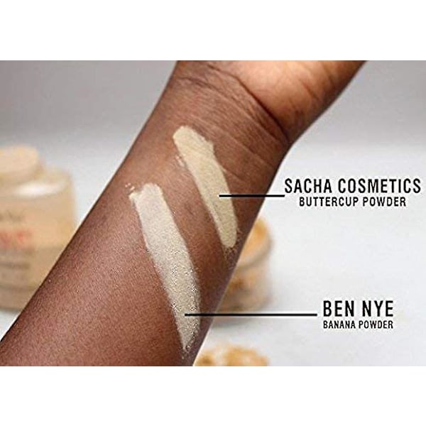 Sacha Buttercup Setting Powder - Finmalet og flash-venlig