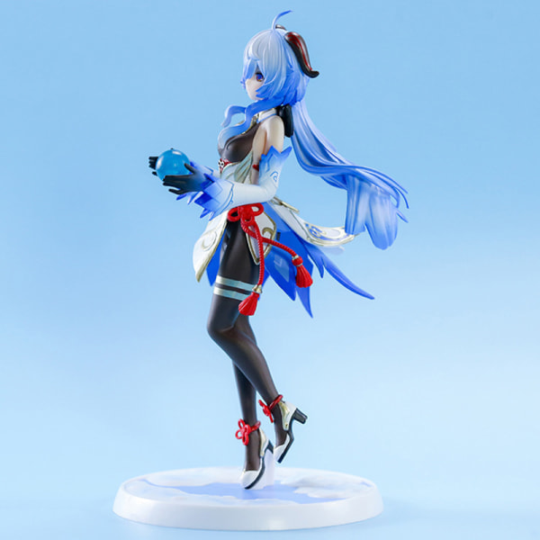 22CM Genshin Impact Figur GanYu Samleobjekt Anime m Blå One Size Blå Blue One Size