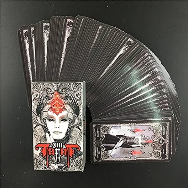 XIII Dark Tarot Oracle Kort zdq