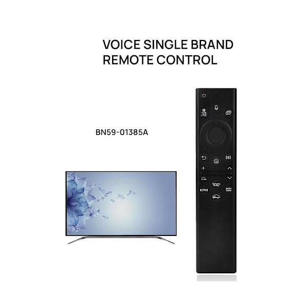 BN59-01385A / BN59-01385B Röstaktiverad Bluetooth fjärrkontroll Qled Oled Frame och Crystal