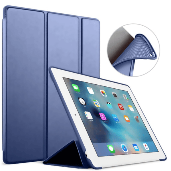 All models silicone iPad case air/pro/mini smart cover case- G Grå Ipad 2/3/4 från år 2011/2012 Ej Air