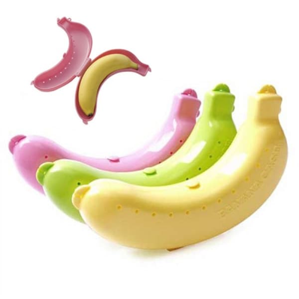 3-pack Bananskydd för utomhus Lunchfruktlåda