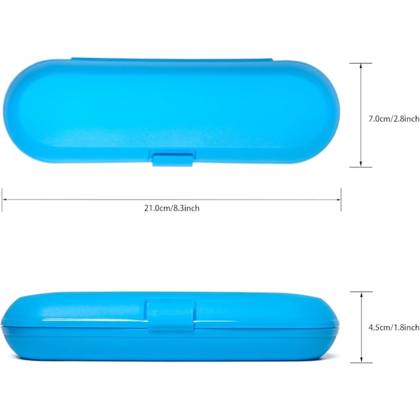 Rejsetaske til elektrisk tandbørste, kompatibel med Oral B & Philips Sonicare Blue