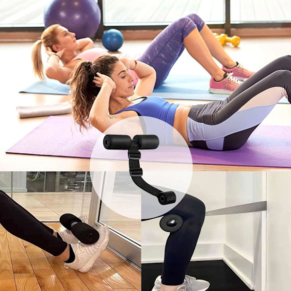 Nordisk Hamstring Curl Strap, Hamstring Curl Magen Styrketräningsutrustning Nordic Curl Ab Hem Fitness Utrustning,