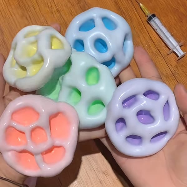 Blød Risbolde Squishy Legetøj – Langsomt Stigende Stresslegetøj til Børn og Kontor A DIY glutinous rice ball