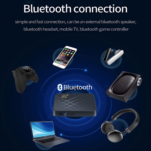 D9 PRO TV-boks Set Top Box EU-plugg