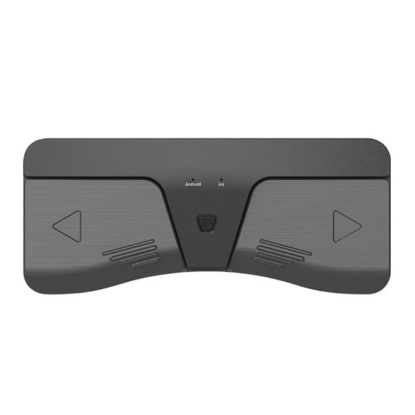 Bluetooth-kompatibel Sidevender Intelligent Trådløs Kontroll Abs Fotpedal -wf