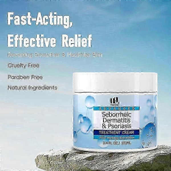 1-3x Hodebunnskrem - Nærende pleie, reduserer flass og lindrer kløe 100ml 1pc