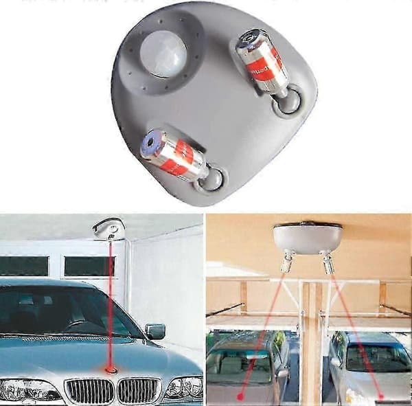 220v Dobbelt Laser Parkeringssystem med Bevægelsessensor Auto Guide til Garagebrug