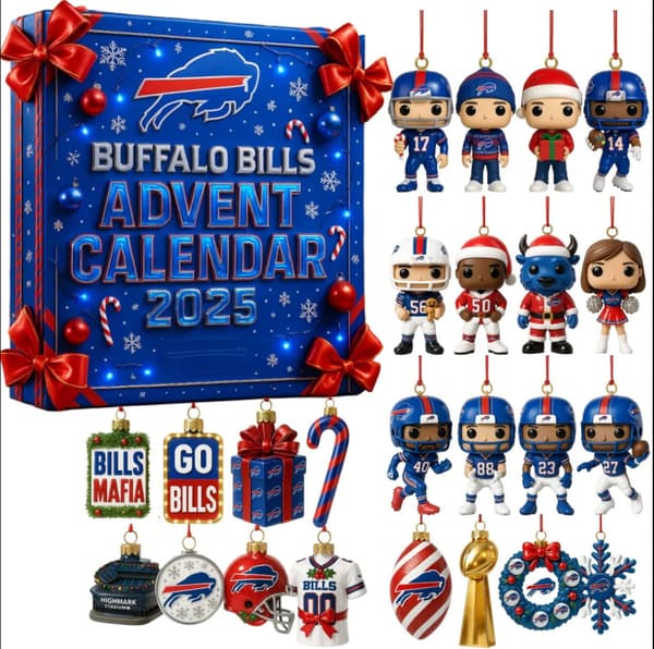 Buffalo Bills Blind Box Julekalender Juletrepynt