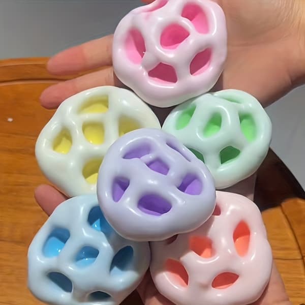 Blød Risbolde Squishy Legetøj – Langsomt Stigende Stresslegetøj til Børn og Kontor A DIY glutinous rice ball