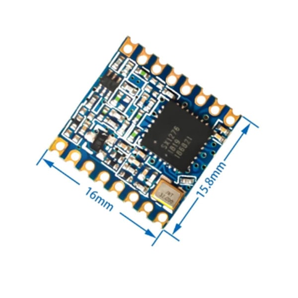 Lora-modul Sx1276 Trådløs Transceivermodul Sprede Spektrum Langdistanse Kommunikasjon (868MHz)
