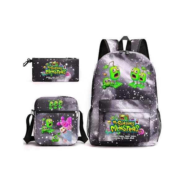 My Sing Monsters Student School Backpack Tredelad Set - 17