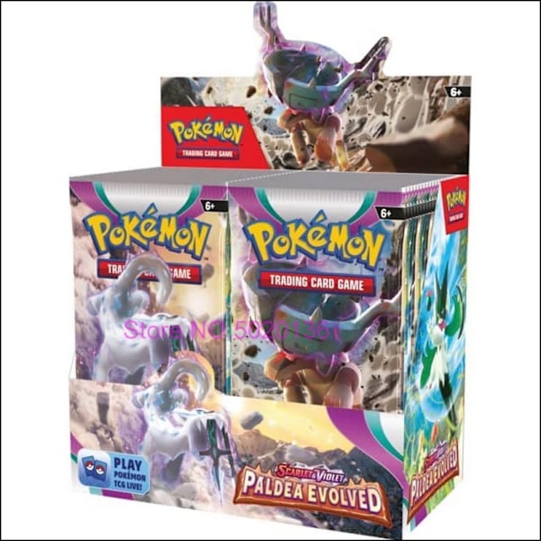 Pokémon TCG: XY Evolutions Förseglad Booster Box Paldea Evolved