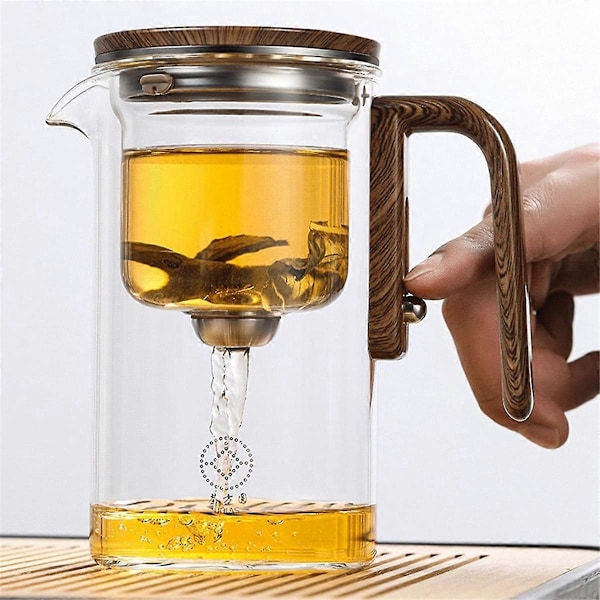 600 ml Magisk Tekande Vandseparationsglas Tekande Magisk Tekande med Si Glas Tekande med Stil