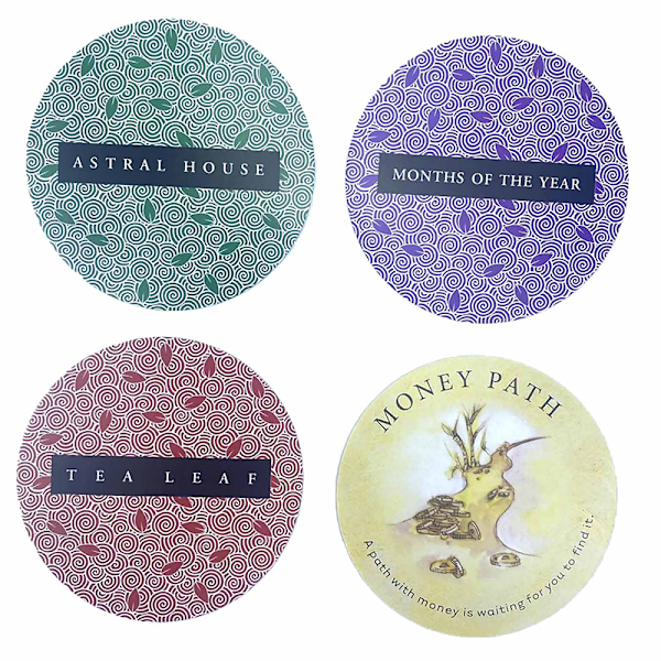 Teelehtien Ennustuskortit Tarot Oracle Kortti Perhejuhlat Lautapeli Korppikotka Monivärinen Multicolor one size