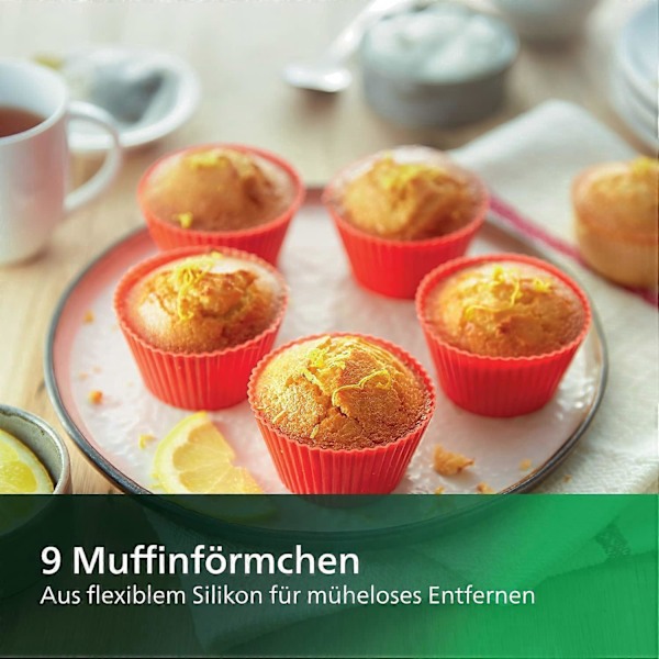 Philips Airfryer XXL Leivontakokkisetti yhteensopiva XXL-mallien HD965x HD976x HD986x kanssa, Silikoninen (HD9952/00) style4934