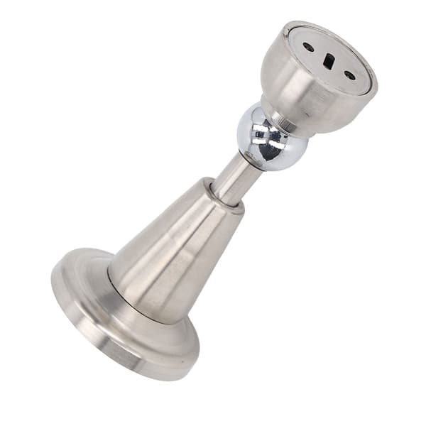 Blød magnetisk dørstopper, vægmonteret, 304 rustfrit stål, moderne hydraulisk buffer