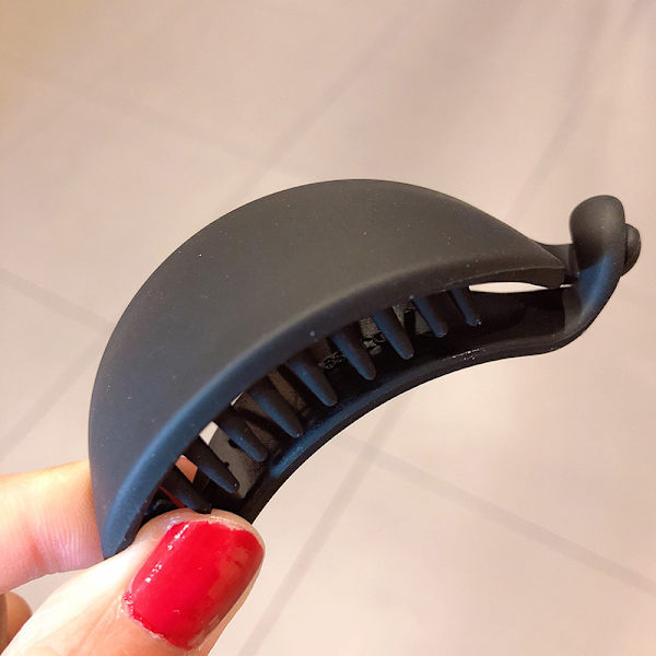 Bananhårklemmer Franske hårklemmer Matte klo klemmer No Slip Bananklemme Banankam klemme Candy Color Hårklemmer Interlocking hestehale klemme Bananhårklemmer til fint hår til kvinder Piger, 7 stk.