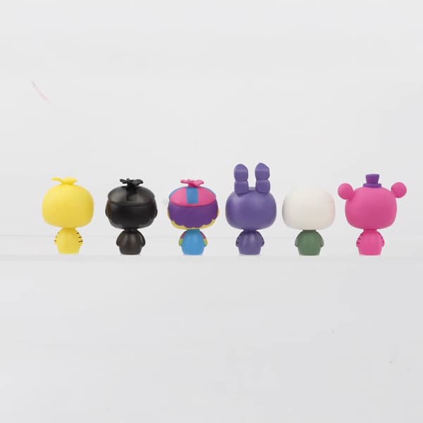 24 stk. Midnight Bear Figurer Q Version Skrivebordslegetøjsdukker 24 Midnight Figurer 3,5-5CM