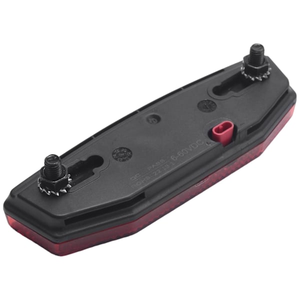 6v-60v Elektrisk Sykkel Baklys/Baklys LED Varsellys Baklampe for E-scooter Ebike Baklys Wat