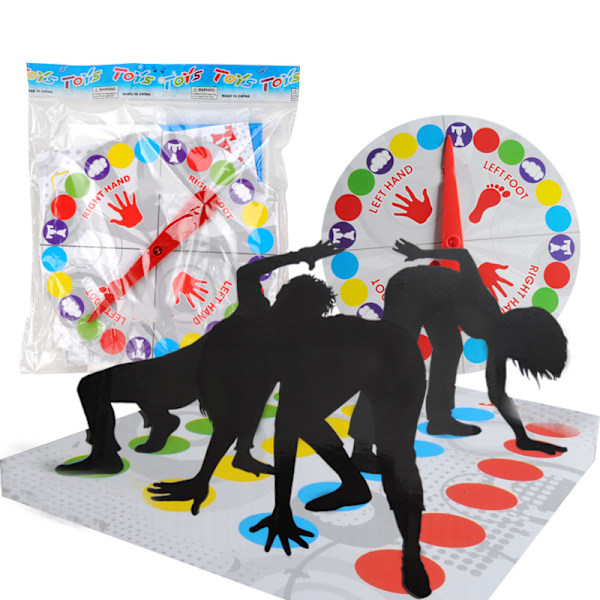 Intellektuelt dobbelt kamp twister spilmåtte