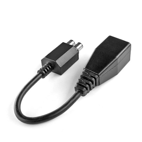 2-Port Strömförsörjningsomvandlare AC Adapter Kabel Kompatibel Xbox 360 till Xbox 360 Slim [db]