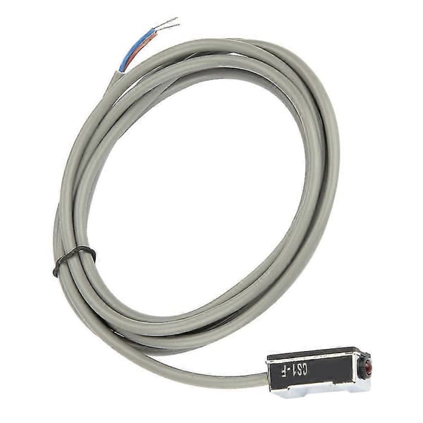 CS1-F Magnetisk Pneumatisk Cylinder med Reed Switch Sensor 5V-240V DC/AC