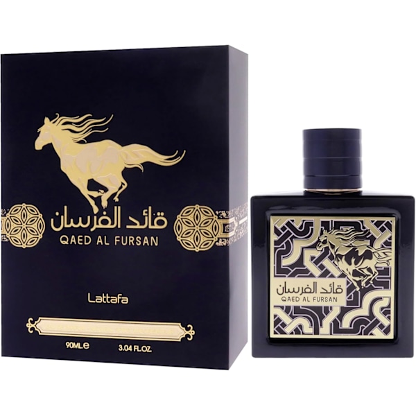 Eau de Toilette för män (Qaed Al Fursan från Lattafa för män - 100 ml, EDP, spray)