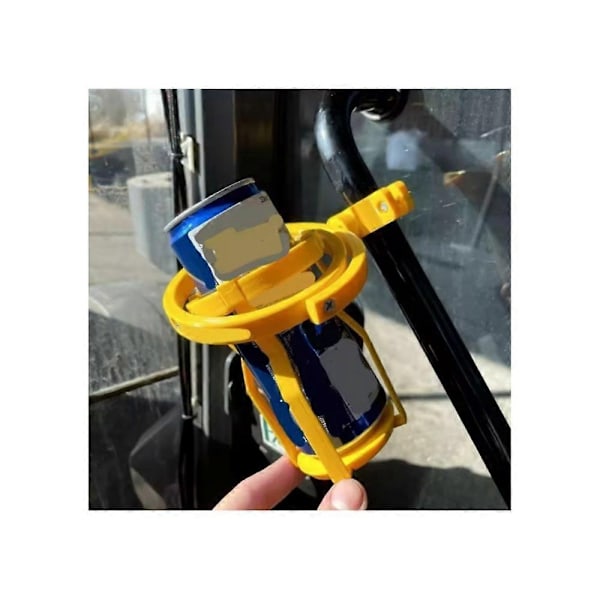 Gyroskopisk Mugghållare, Gyrgo Mugghållare Expander Gyroskopisk, 3D-Printad - WELLNGS yellow