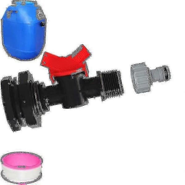 Helt ny S60x6 adapterventil og 3/4-yvan (kun kran) [alj]