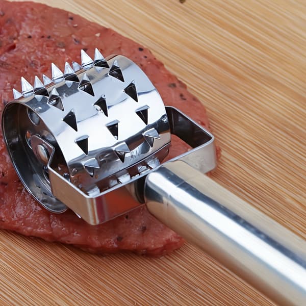 Kødhakker i rustfrit stål, multifunktionel hammer med knogleknuser og mørningsværktøj Rolling Knife