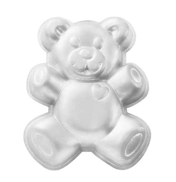 12 tommer 3D aluminium bamse bageform - kageform - bamse