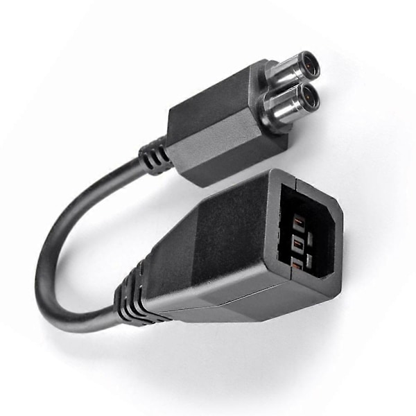 2-Port Strømforsyningskonverter AC Adapter Kabel Kompatibel Xbox 360 til Xbox 360 Slim [db]