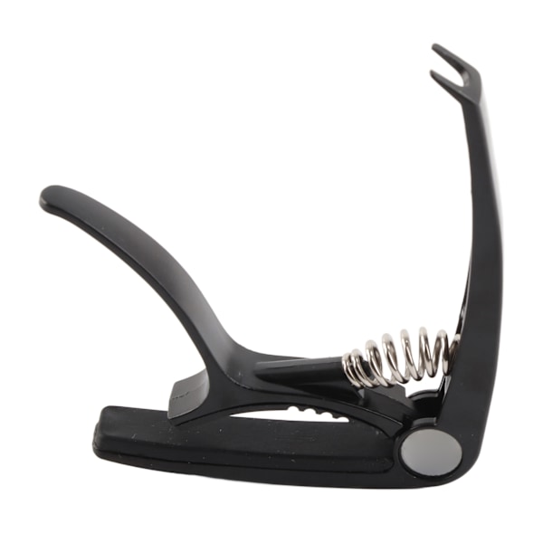 Guitar Capo 2 i 1 Zinklegering Multifunktionelt Professionelt Musikinstrument Tilbehør Sort